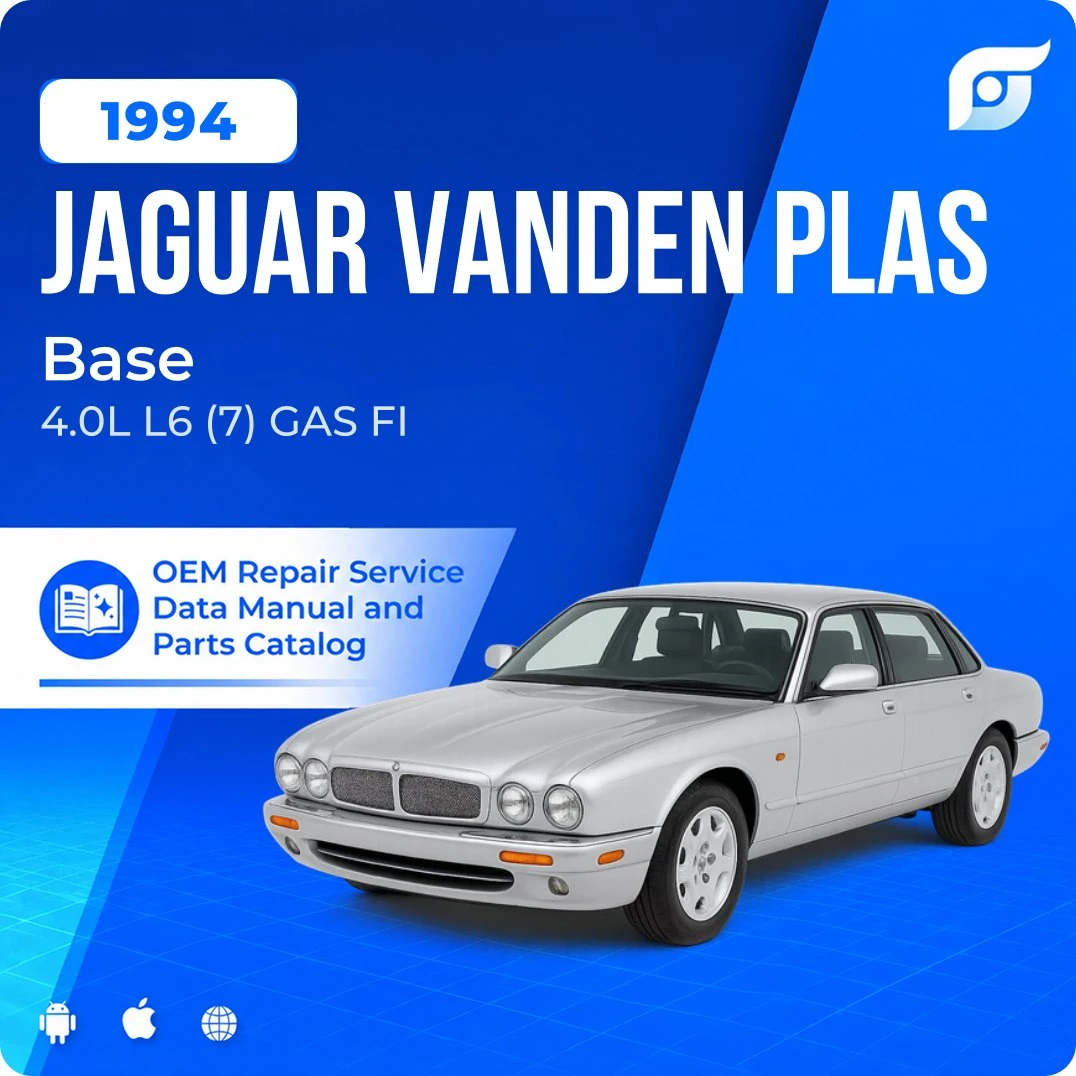 1994 Jaguar Vanden Plas Base - OEM Repair Service Manual