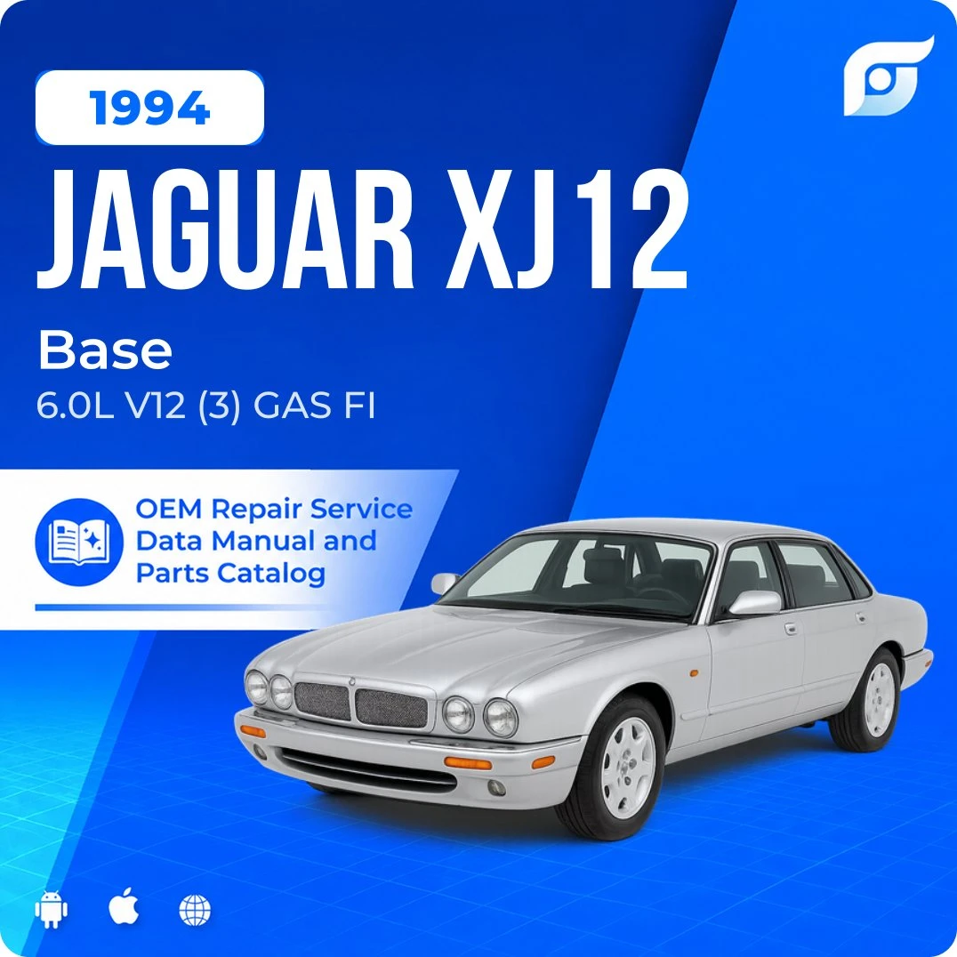 1994 Jaguar XJ12 Base - OEM Repair Service Manual