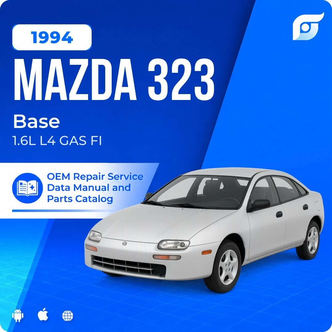 1994 Mazda 323 Base - OEM Repair Service Manual
