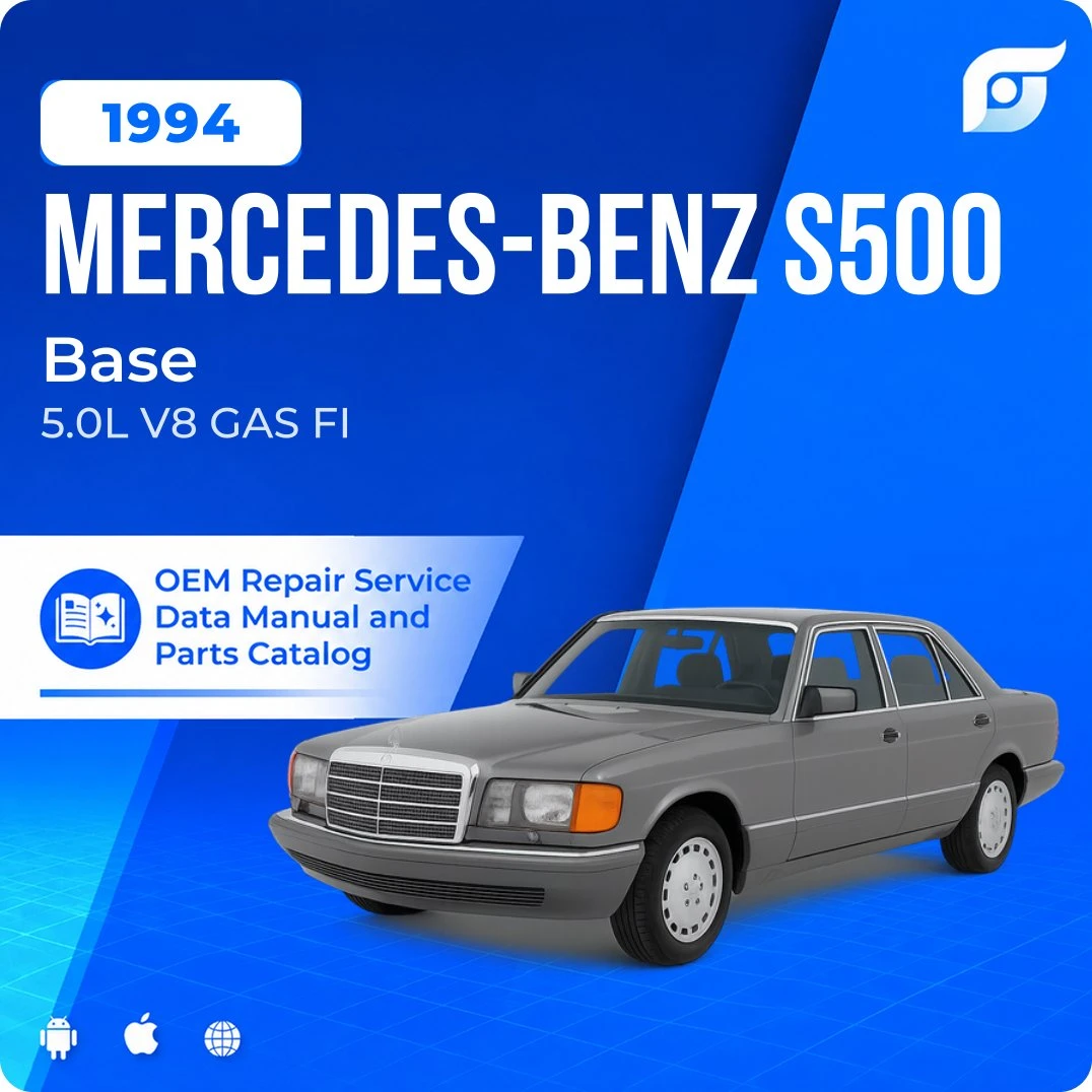 1994 Mercedes-Benz S500 Base - OEM Repair Service Manual