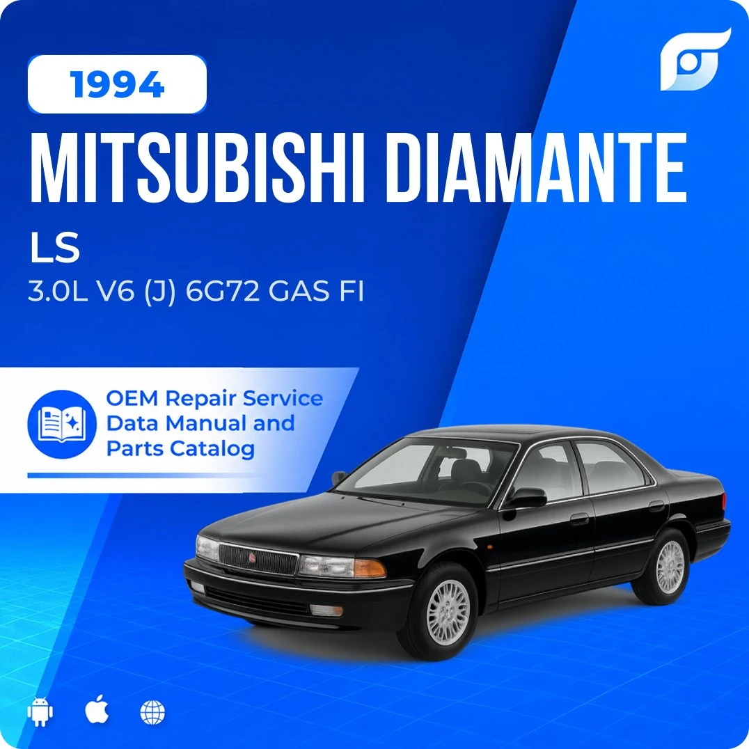 1994 Mitsubishi Diamante LS - OEM Repair Service Manual