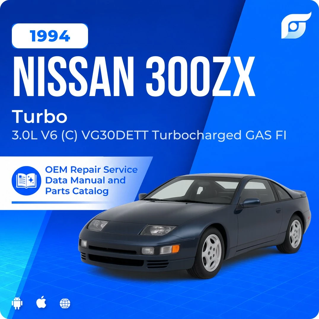 1994 Nissan 300ZX Turbo - OEM Repair Service Manual