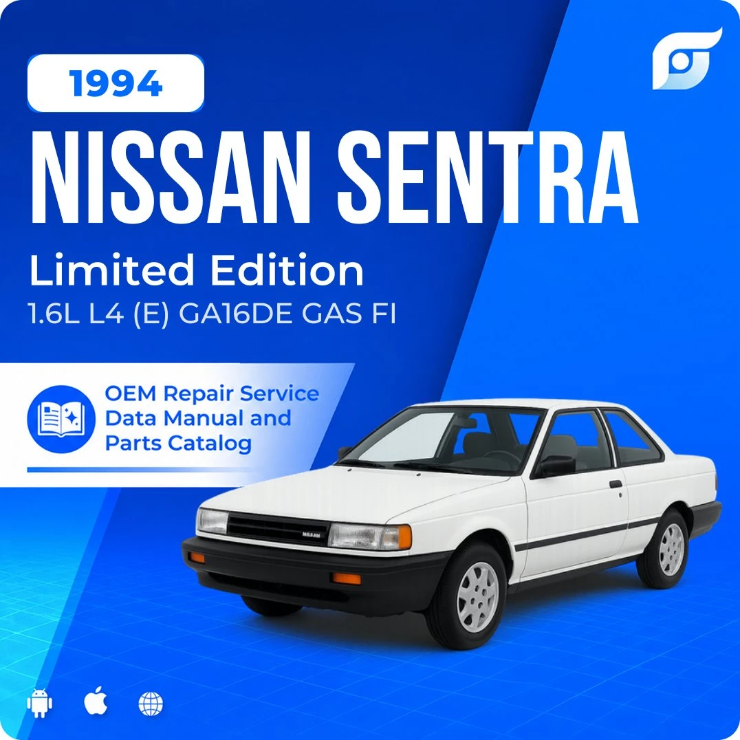 1994 Nissan Sentra Limited Edition - OEM Repair Service Manual