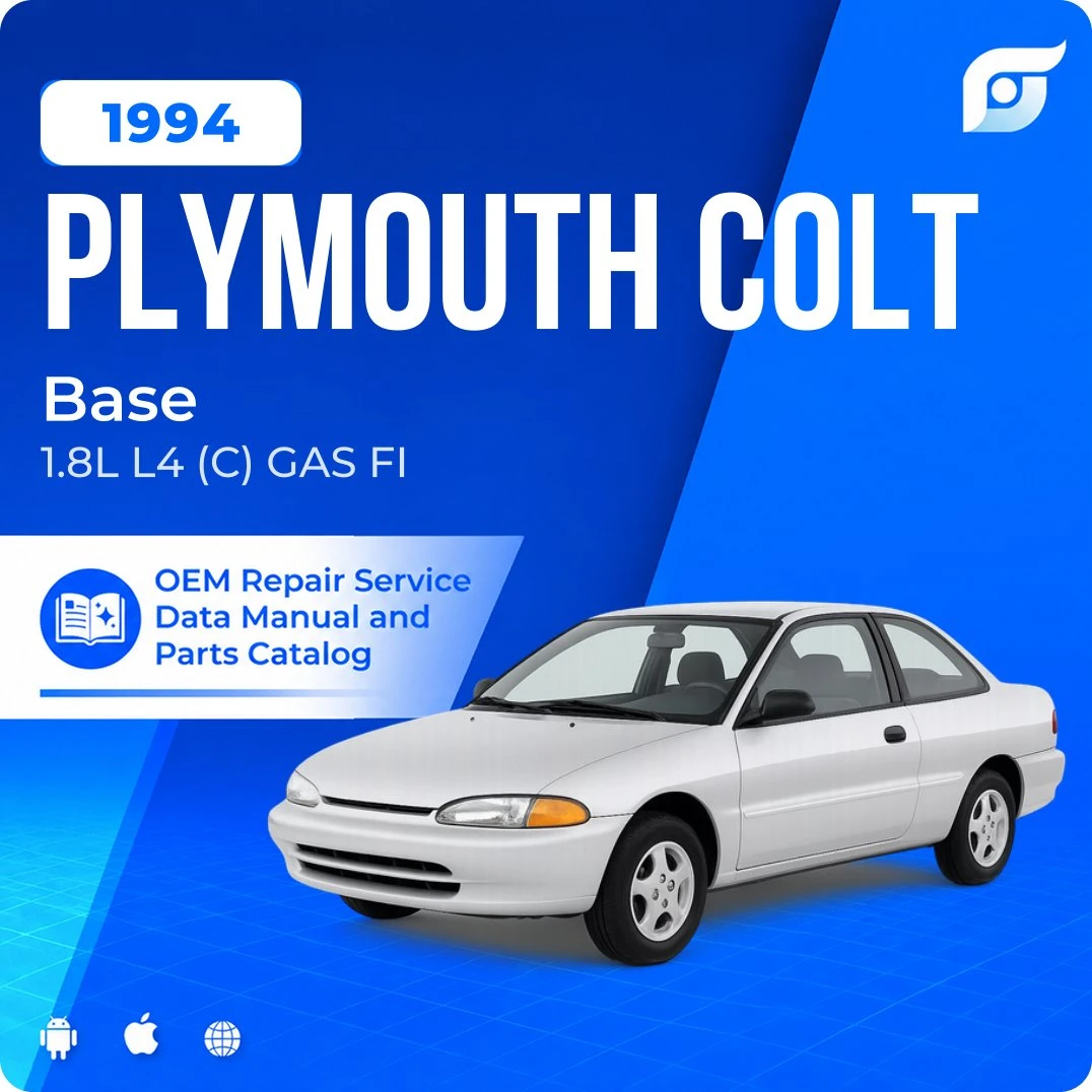 1994 Plymouth Colt Base - OEM Repair Service Manual