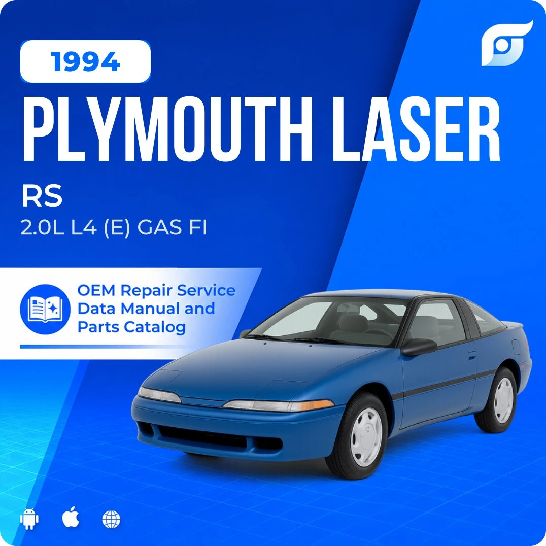 1994 Plymouth Laser RS - OEM Repair Service Manual