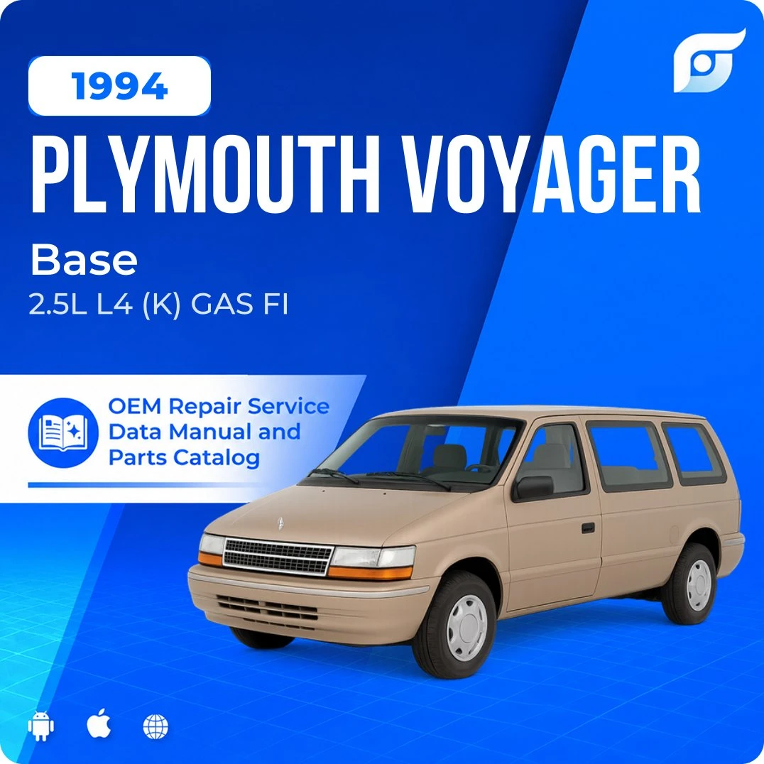 1994 Plymouth Voyager Base - OEM Repair Service Manual