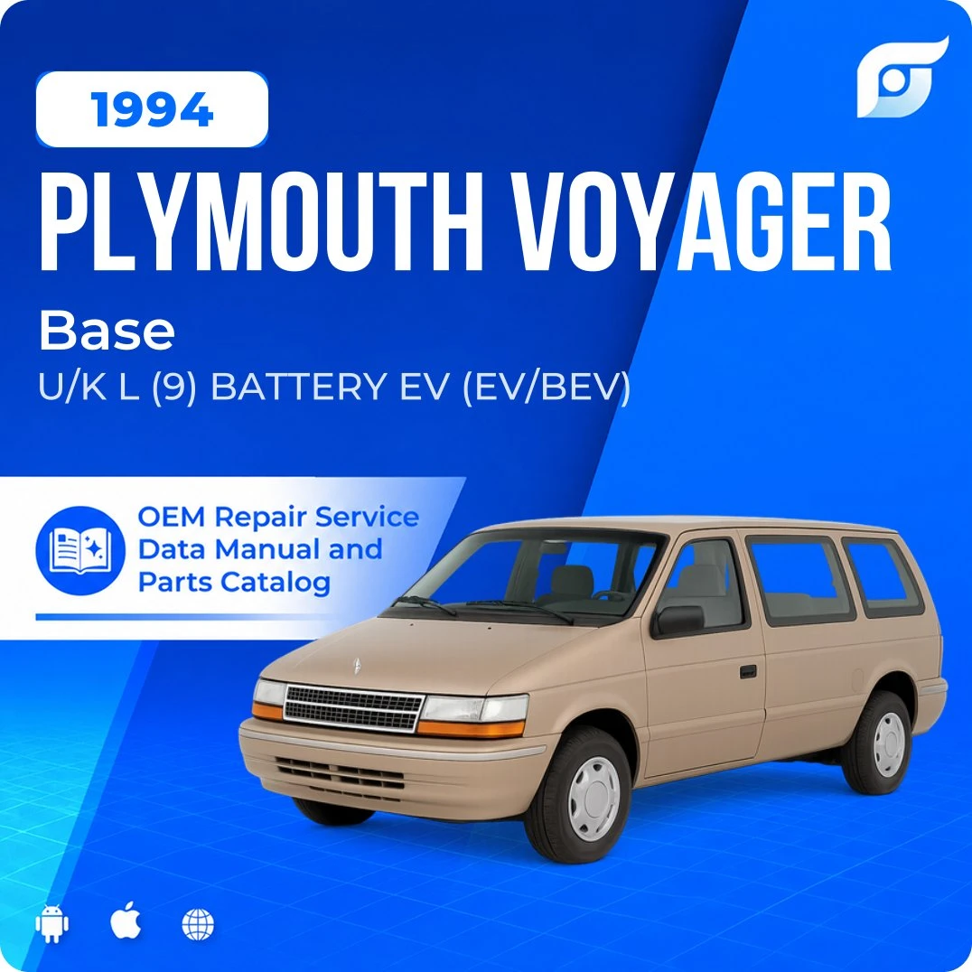 1994 Plymouth Voyager Base - OEM Repair Service Manual