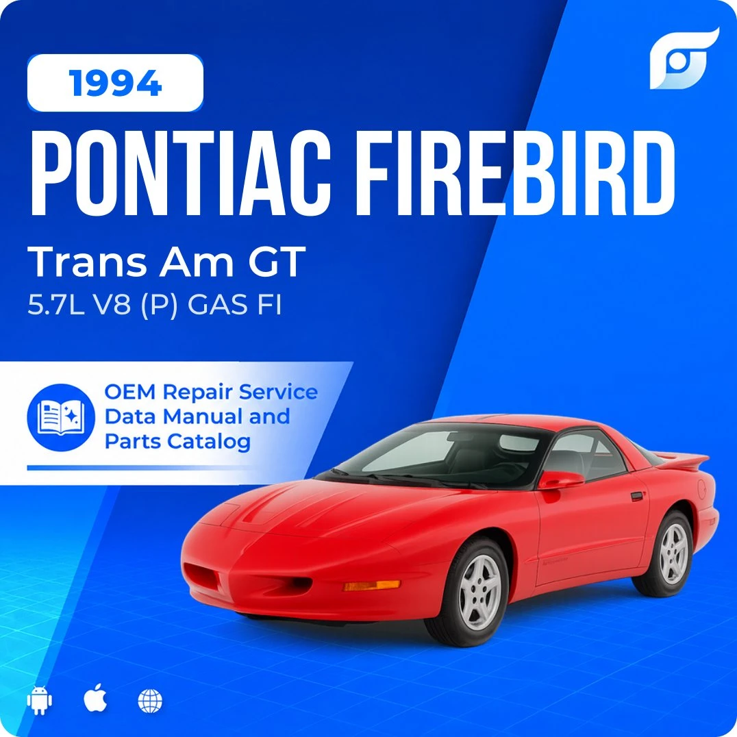 1994 Pontiac Firebird Trans Am GT - OEM Repair Service Manual