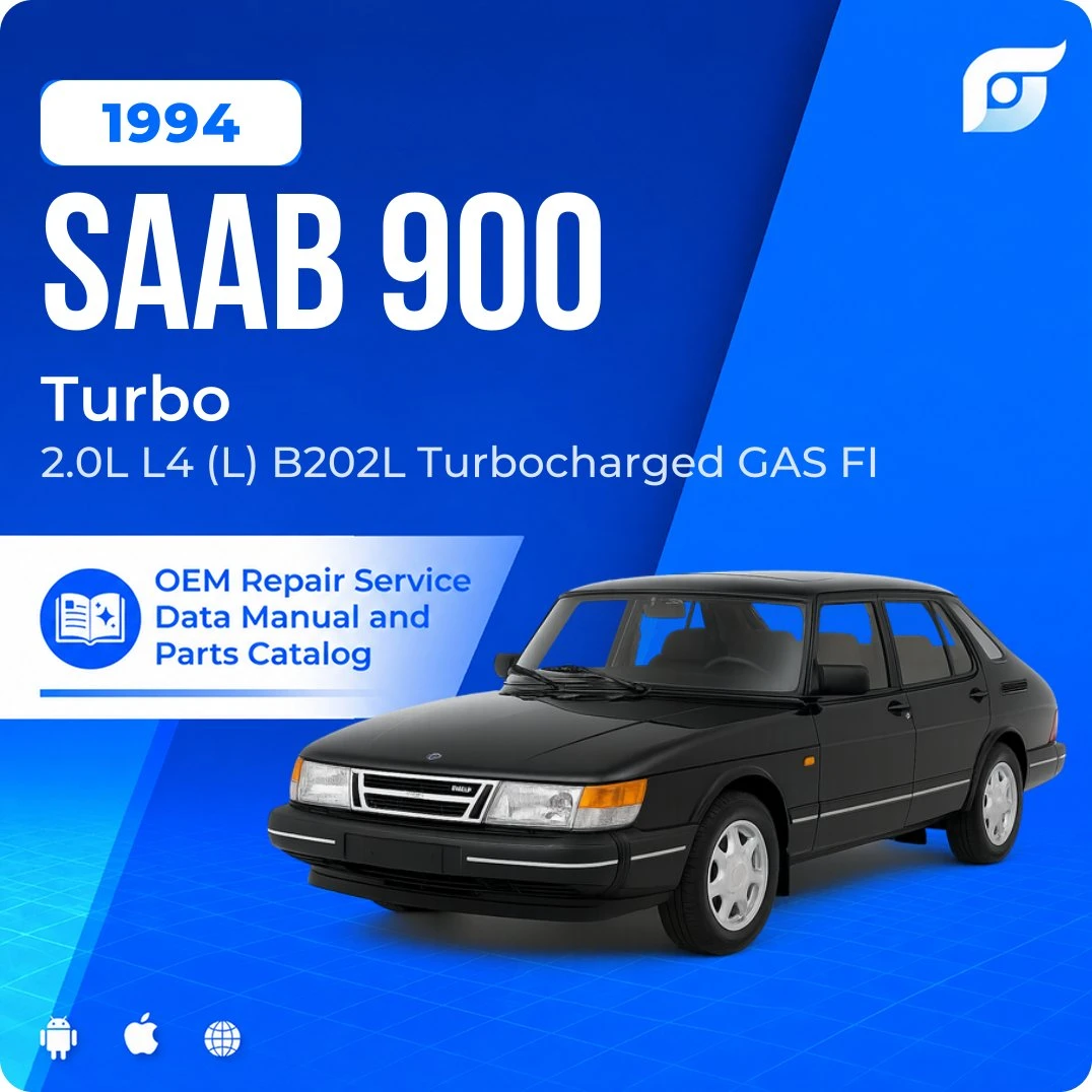 1994 Saab 900 Turbo - OEM Repair Service Manual
