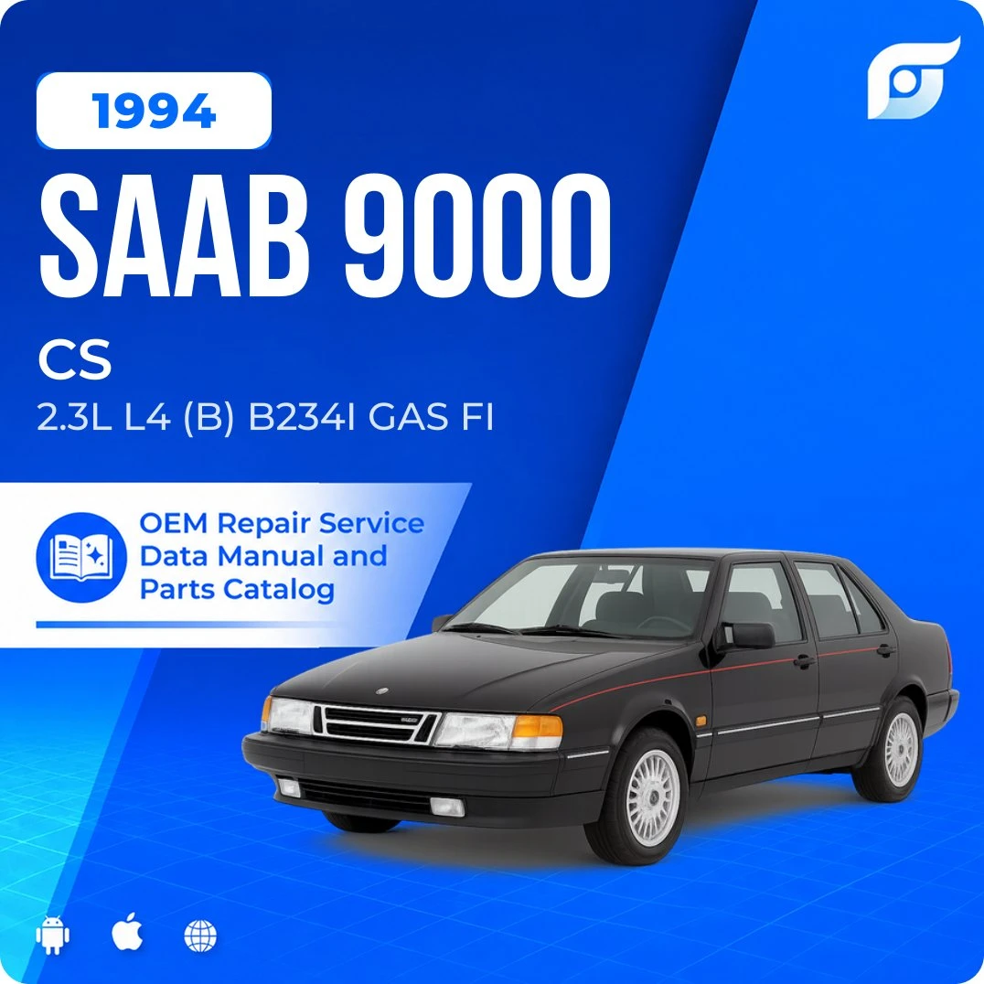 1994 Saab 9000 CS - OEM Repair Service Manual