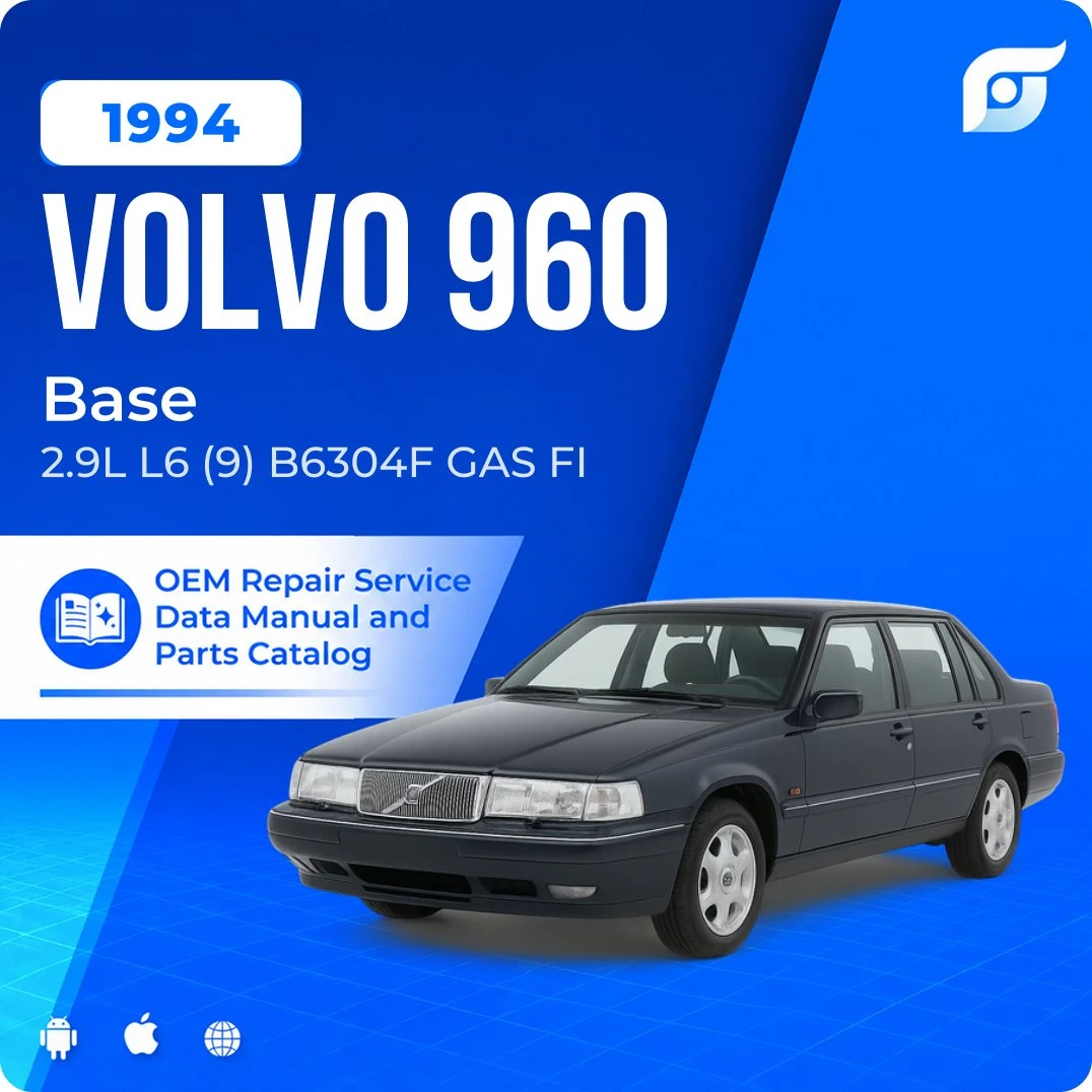 1994 Volvo 960 Base - OEM Repair Service Manual