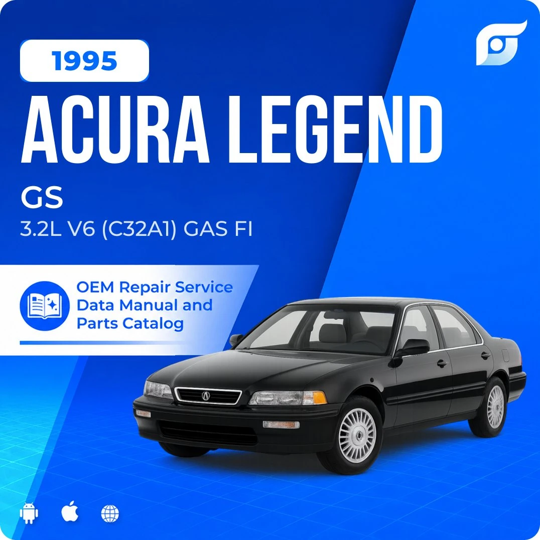 1995 Acura Legend GS - OEM Repair Service Manual