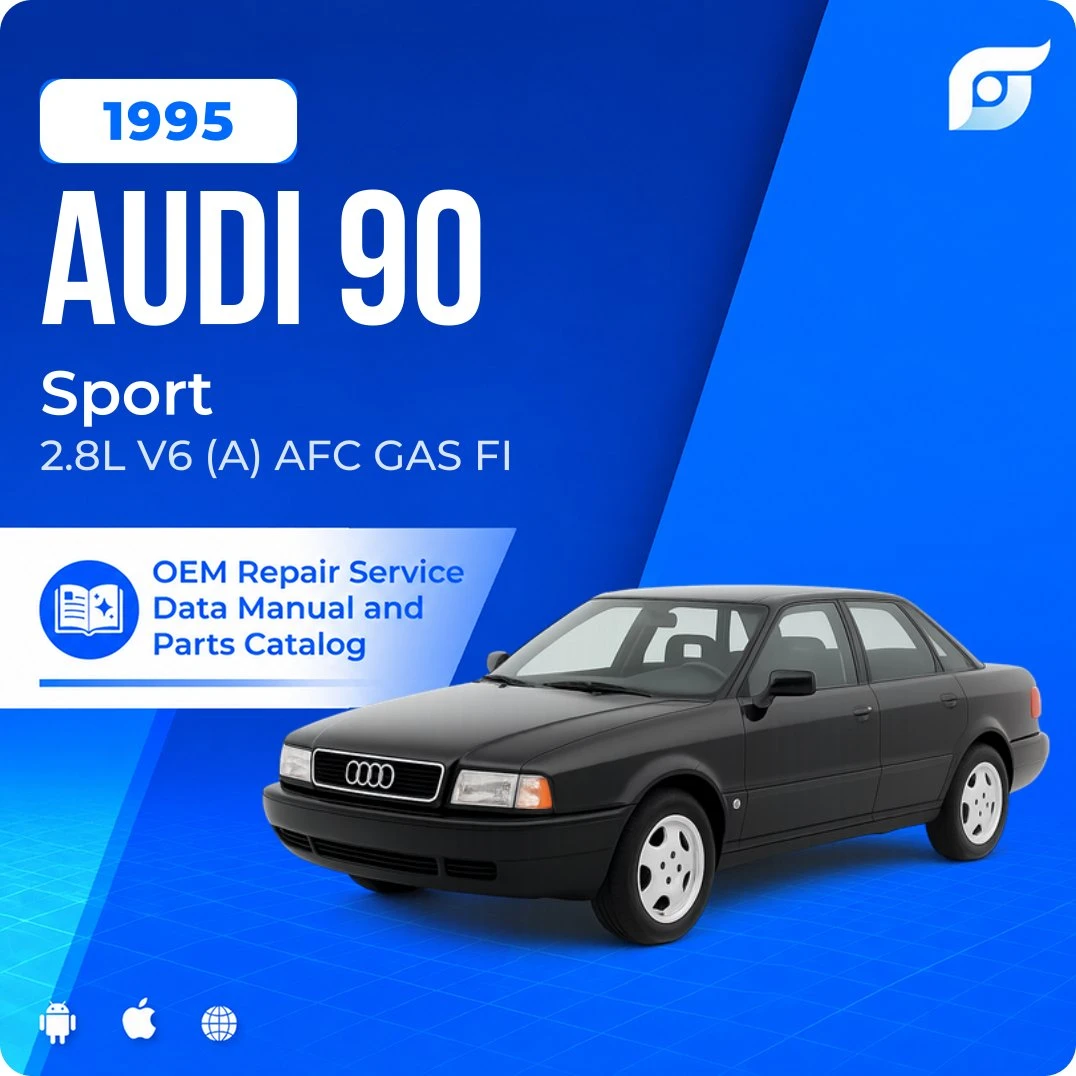 1995 Audi 90 Sport - OEM Repair Service Manual