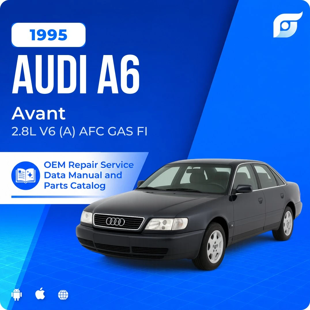 1995 Audi A6 Avant - OEM Repair Service Manual