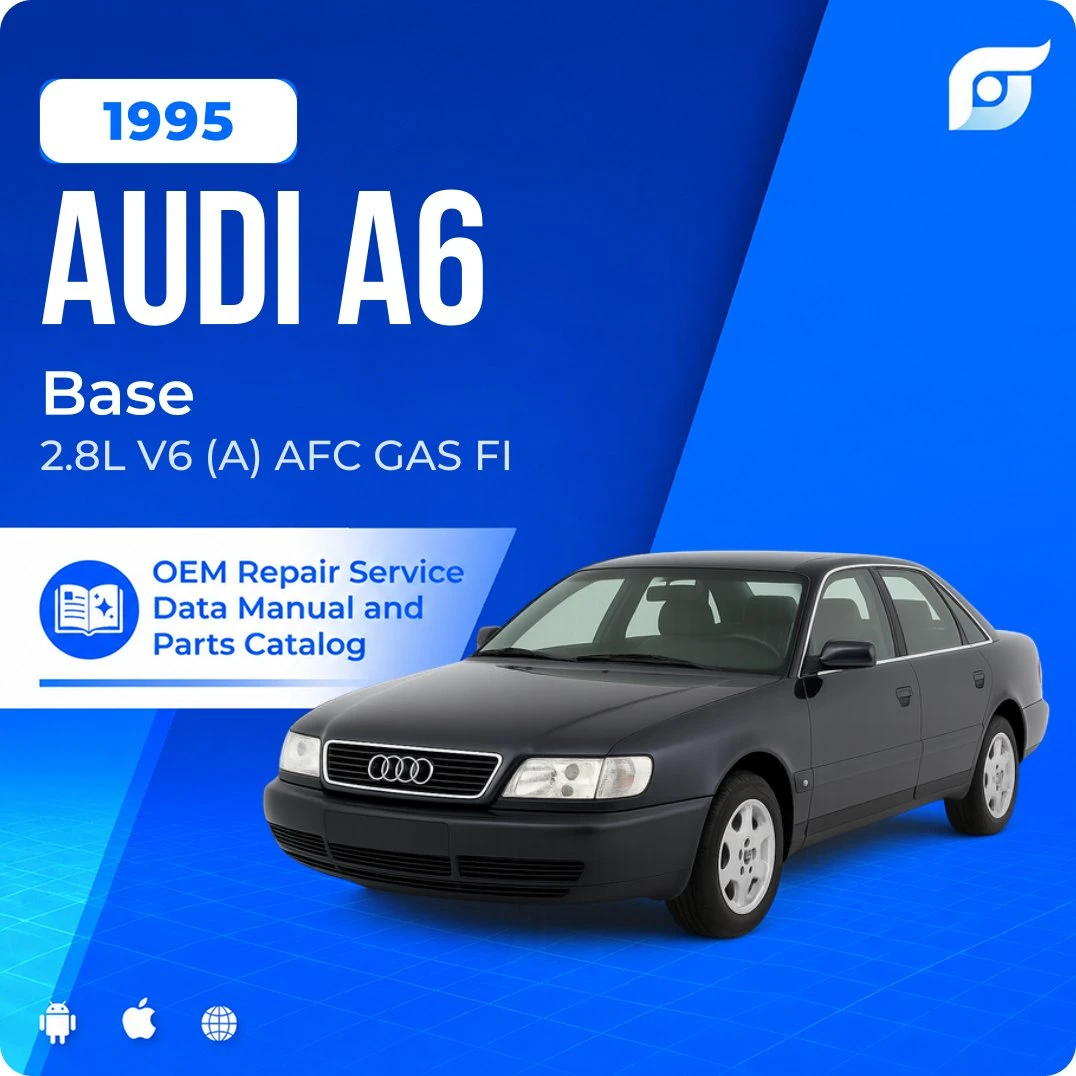 1995 Audi A6 Base - OEM Repair Service Manual
