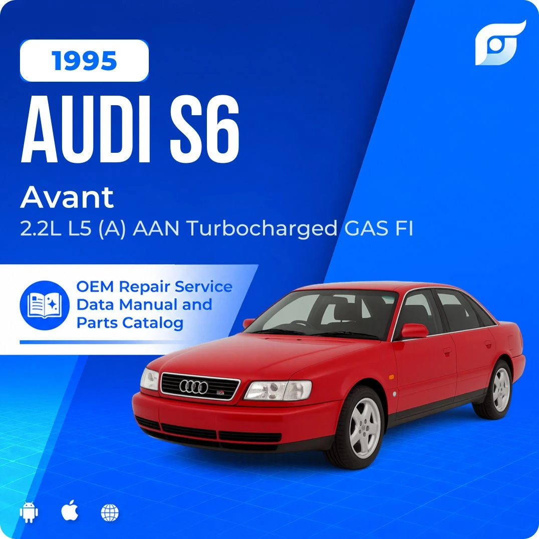 1995 Audi S6 Avant - OEM Repair Service Manual
