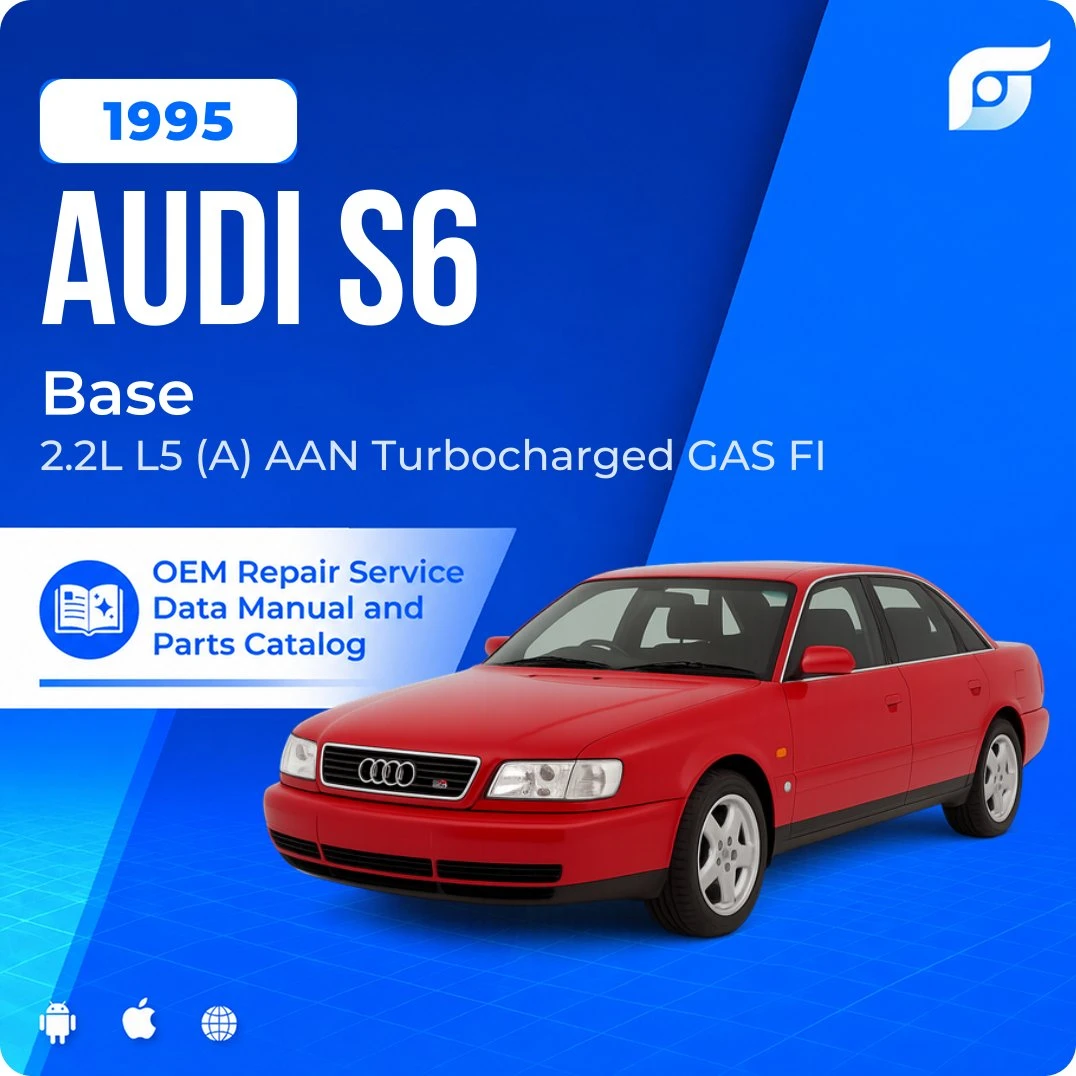 1995 Audi S6 Base - OEM Repair Service Manual