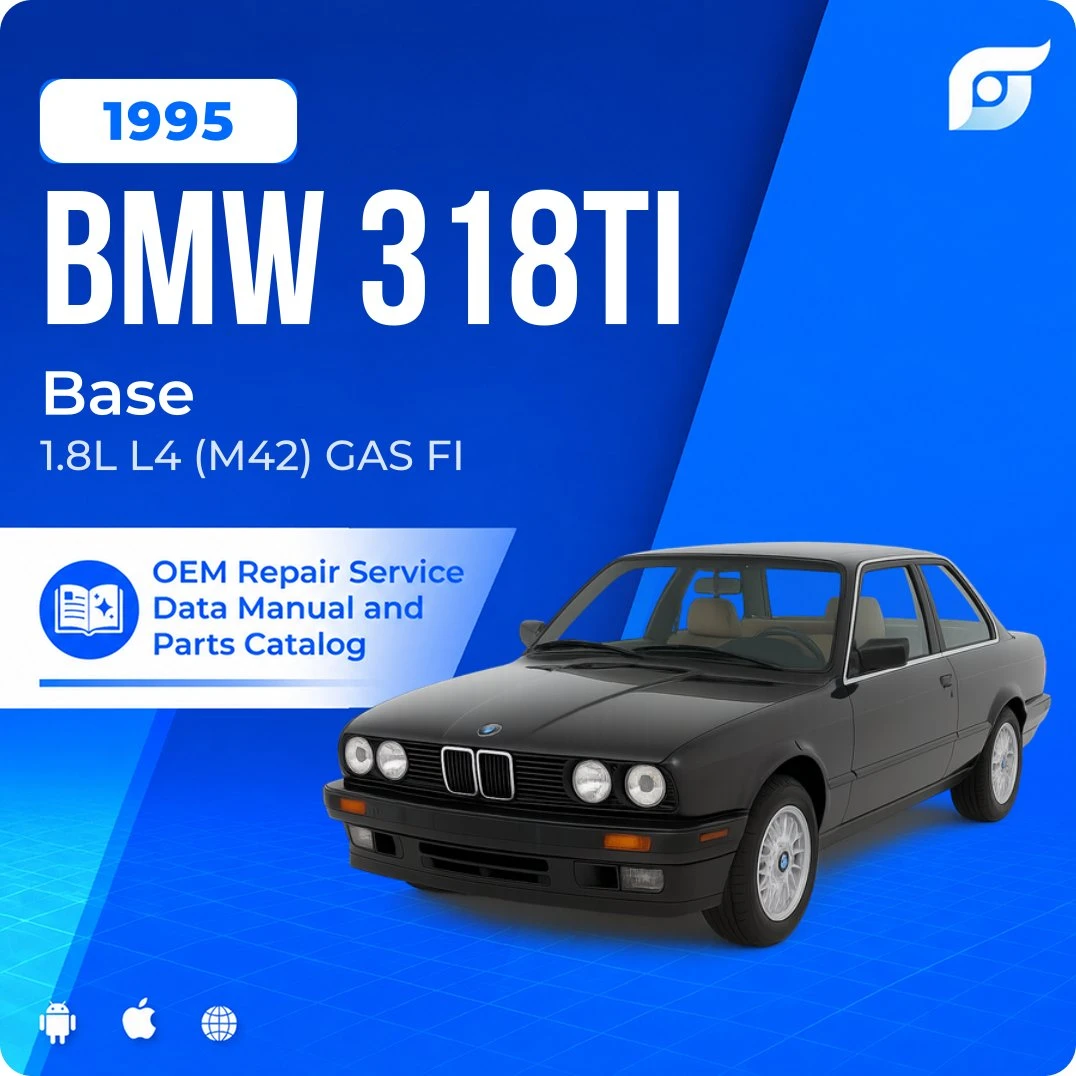 1995 BMW 318ti Base - OEM Repair Service Manual