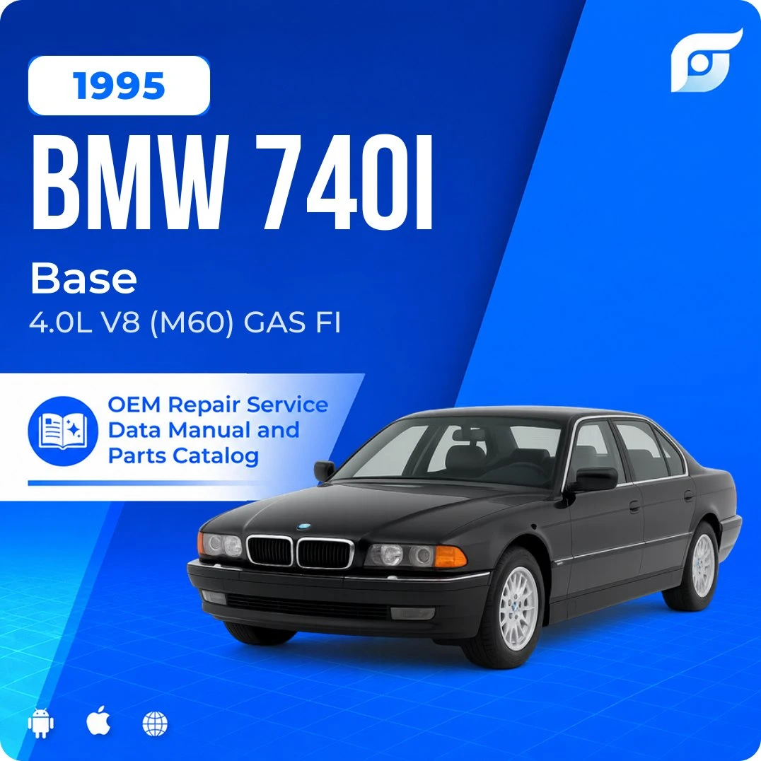 1995 BMW 740i Base - OEM Repair Service Manual