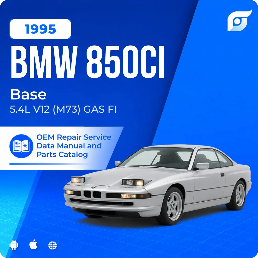 1995 BMW 850Ci Base - OEM Repair Service Manual