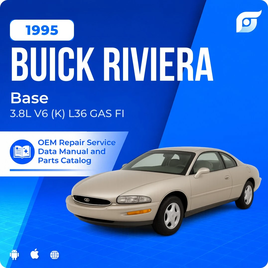 1995 Buick Riviera Base - OEM Repair Service Manual
