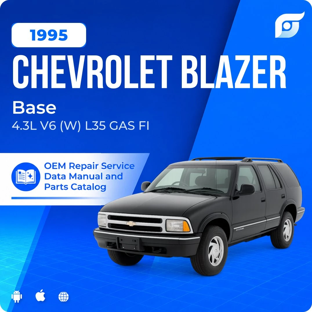 1995 Chevrolet Blazer Base - OEM Repair Service Manual