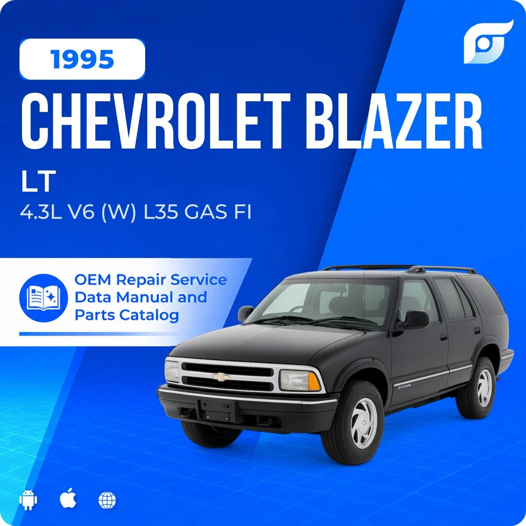 1995 Chevrolet Blazer LT - OEM Repair Service Manual