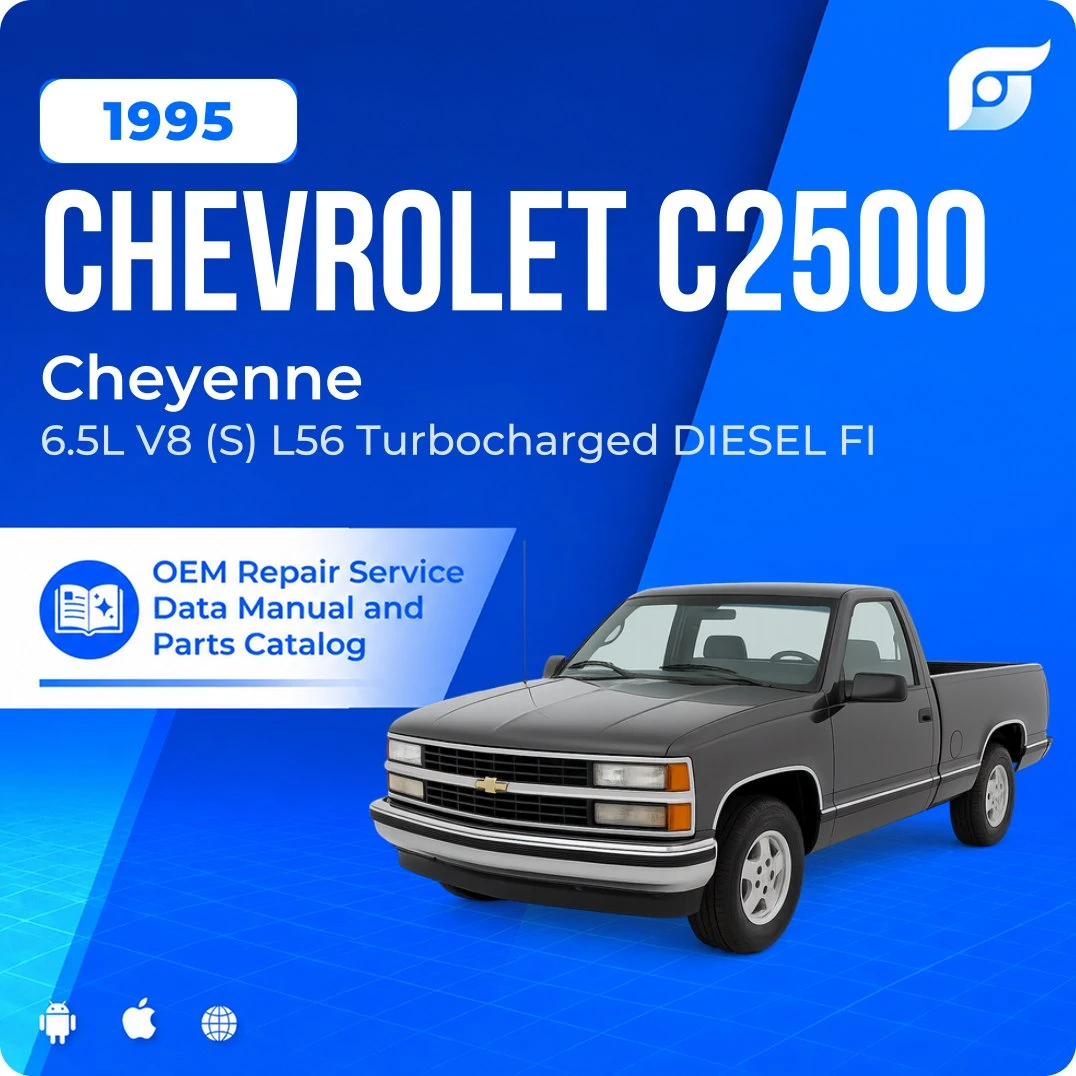 1995 Chevrolet C2500 Cheyenne - OEM Repair Service Manual