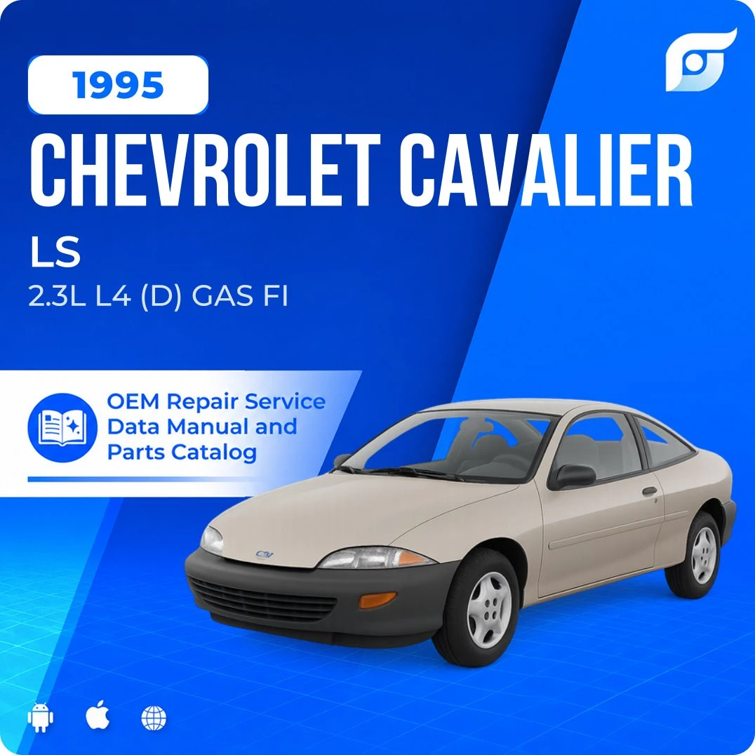 1995 Chevrolet Cavalier LS - OEM Repair Service Manual