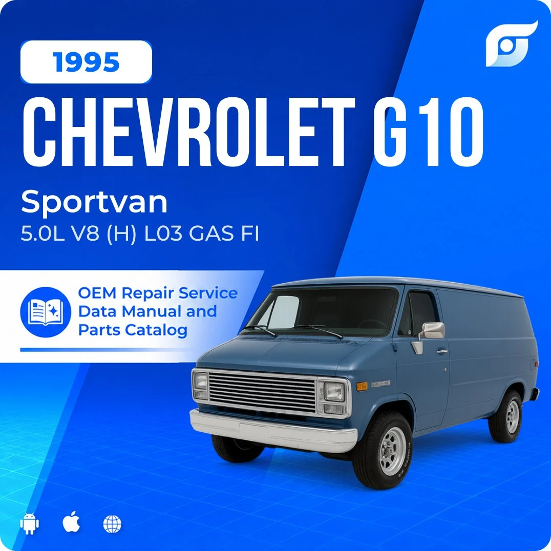 1995 Chevrolet G10 Sportvan - OEM Repair Service Manual