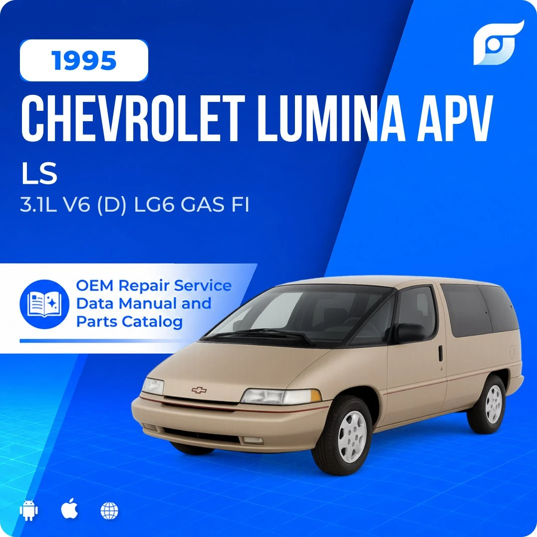 1995 Chevrolet Lumina APV LS - OEM Repair Service Manual