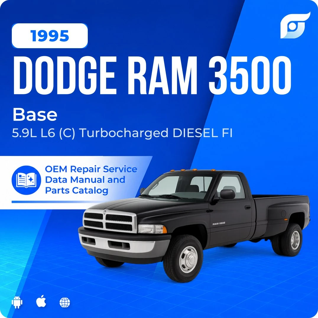 1995 Dodge Ram 3500 Base - OEM Repair Service Manual