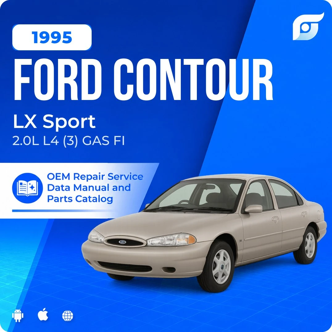 1995 Ford Contour LX Sport - OEM Repair Service Manual