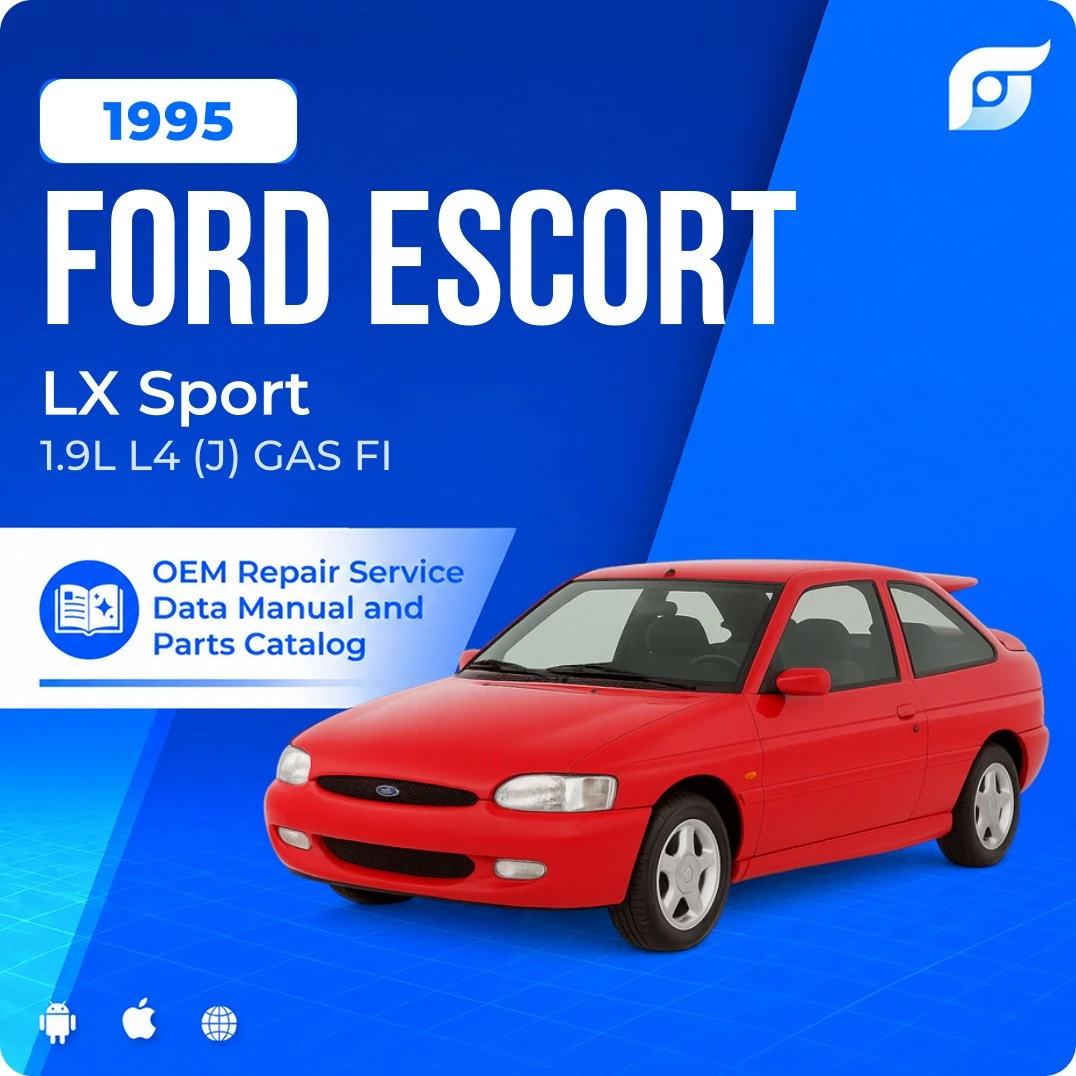 1995 Ford Escort LX Sport - OEM Repair Service Manual
