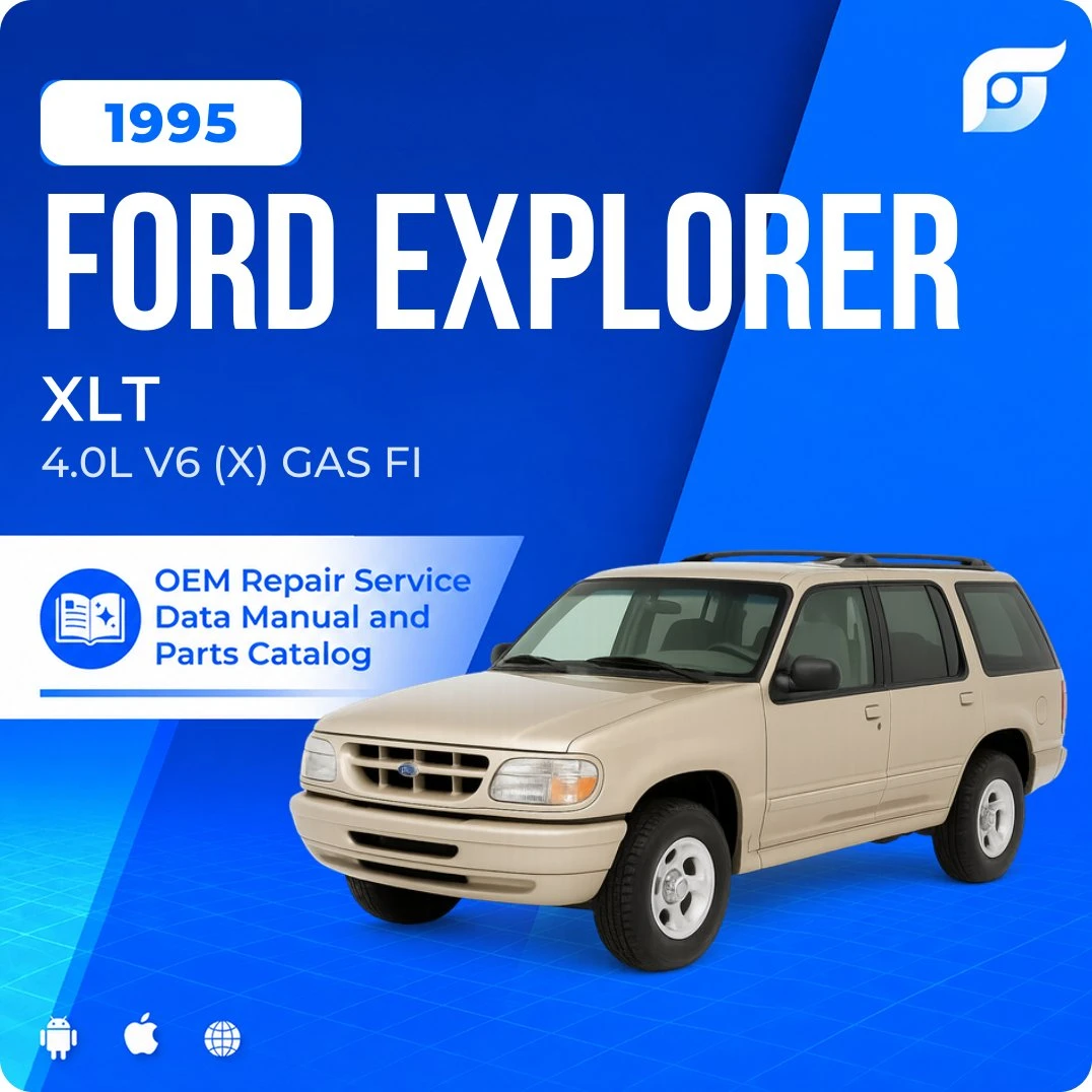 1995 Ford Explorer XLT - OEM Repair Service Manual