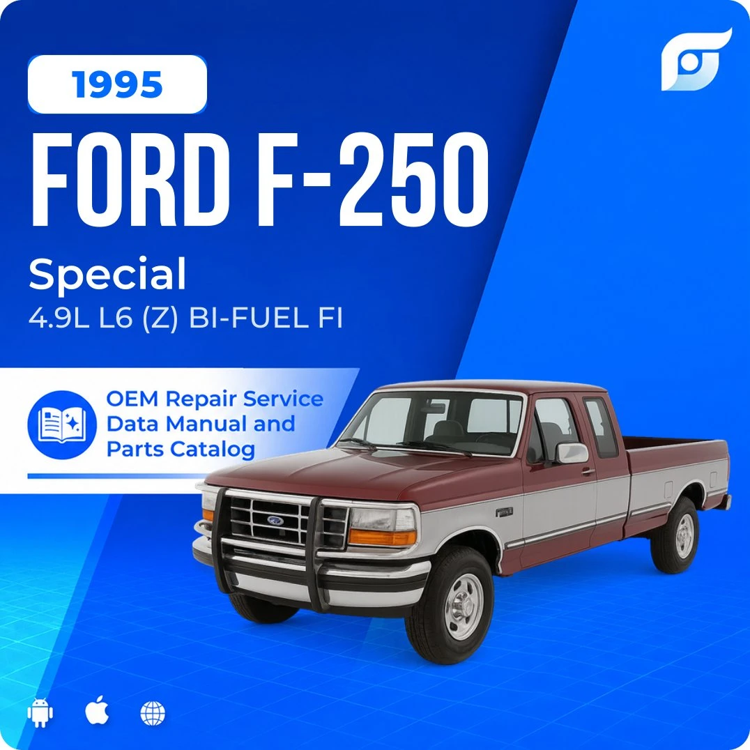 1995 Ford F-250 Special - OEM Repair Service Manual