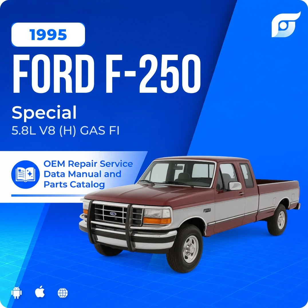 1995 Ford F-250 Special - OEM Repair Service Manual