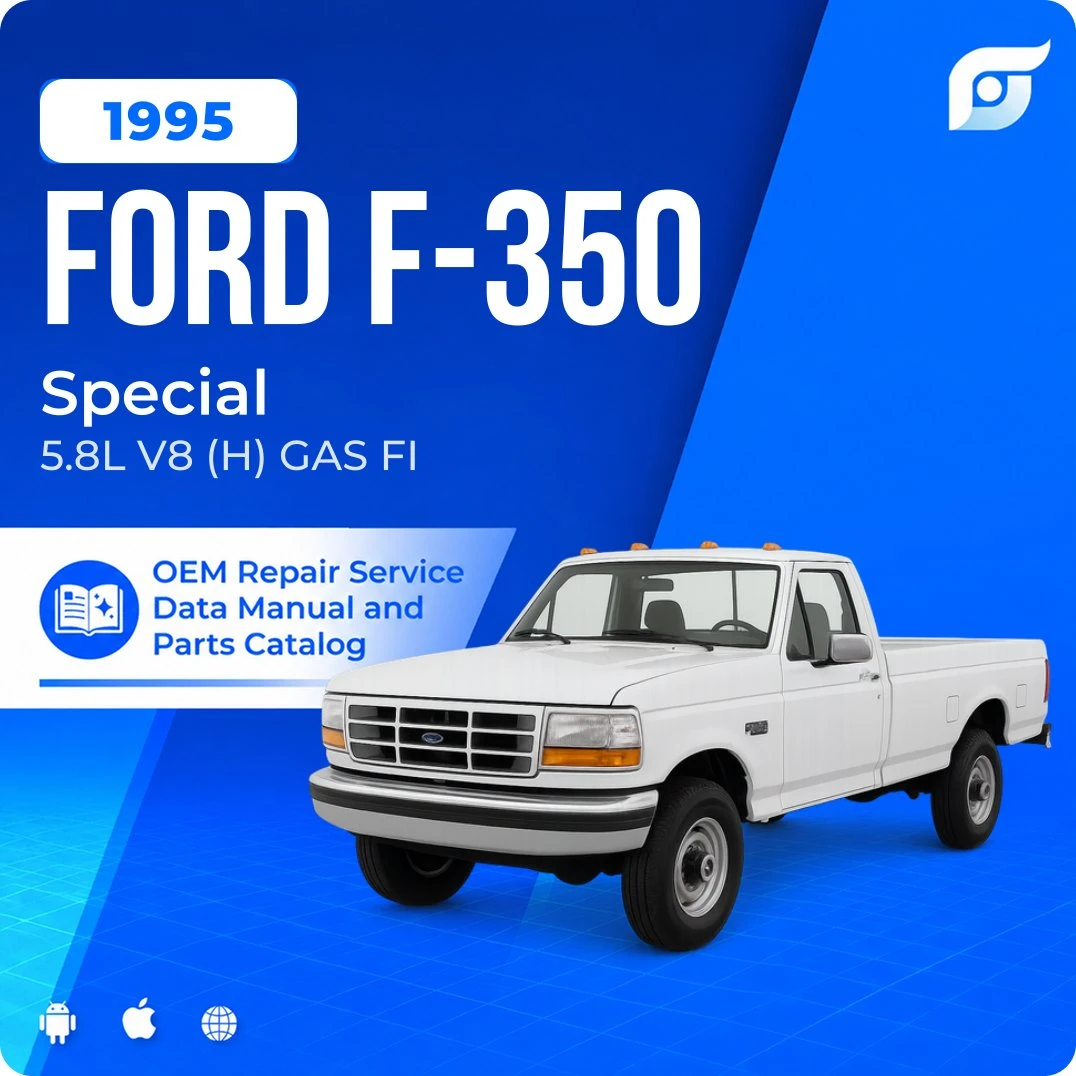 1995 Ford F-350 Special - OEM Repair Service Manual