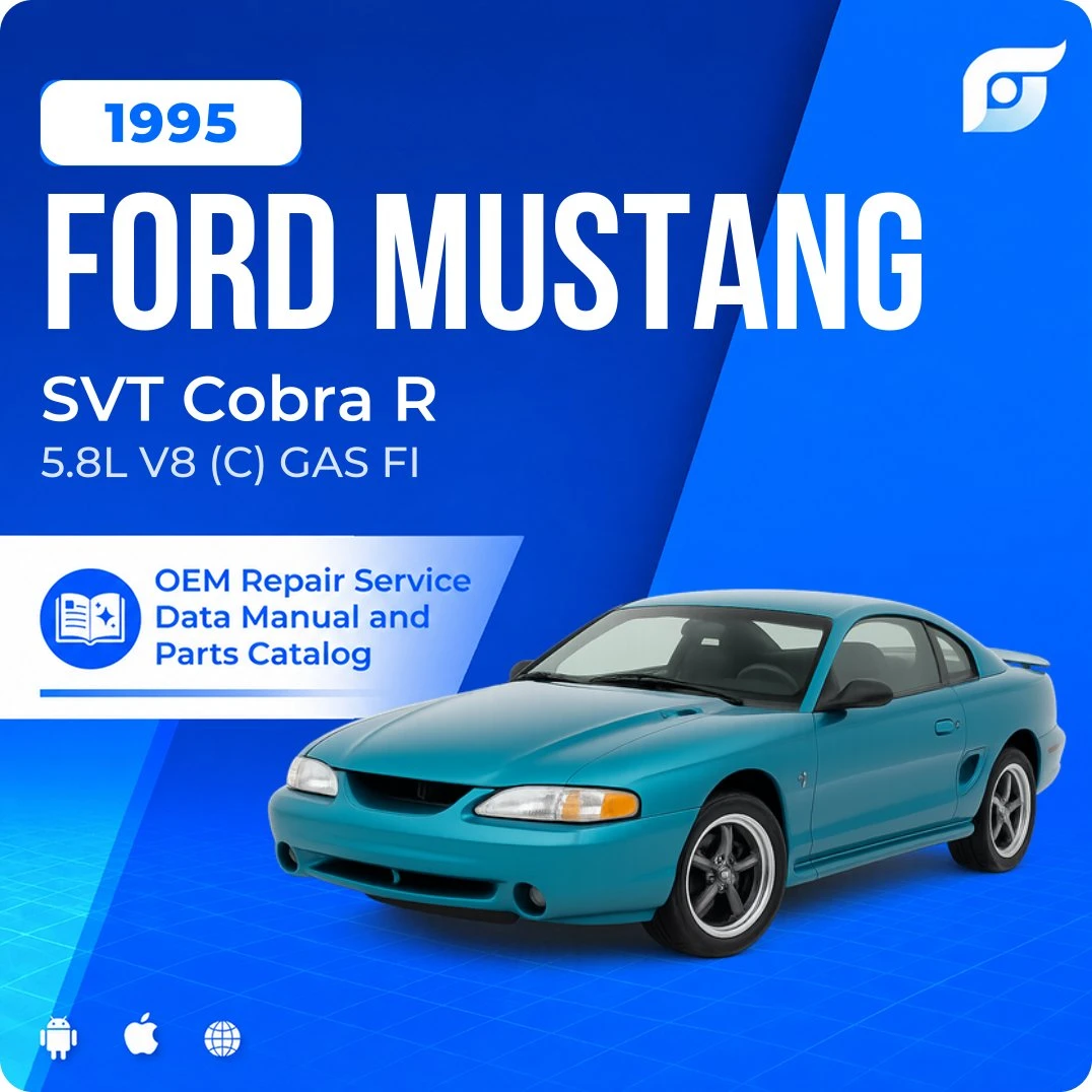 1995 Ford Mustang SVT Cobra R - OEM Repair Service Manual