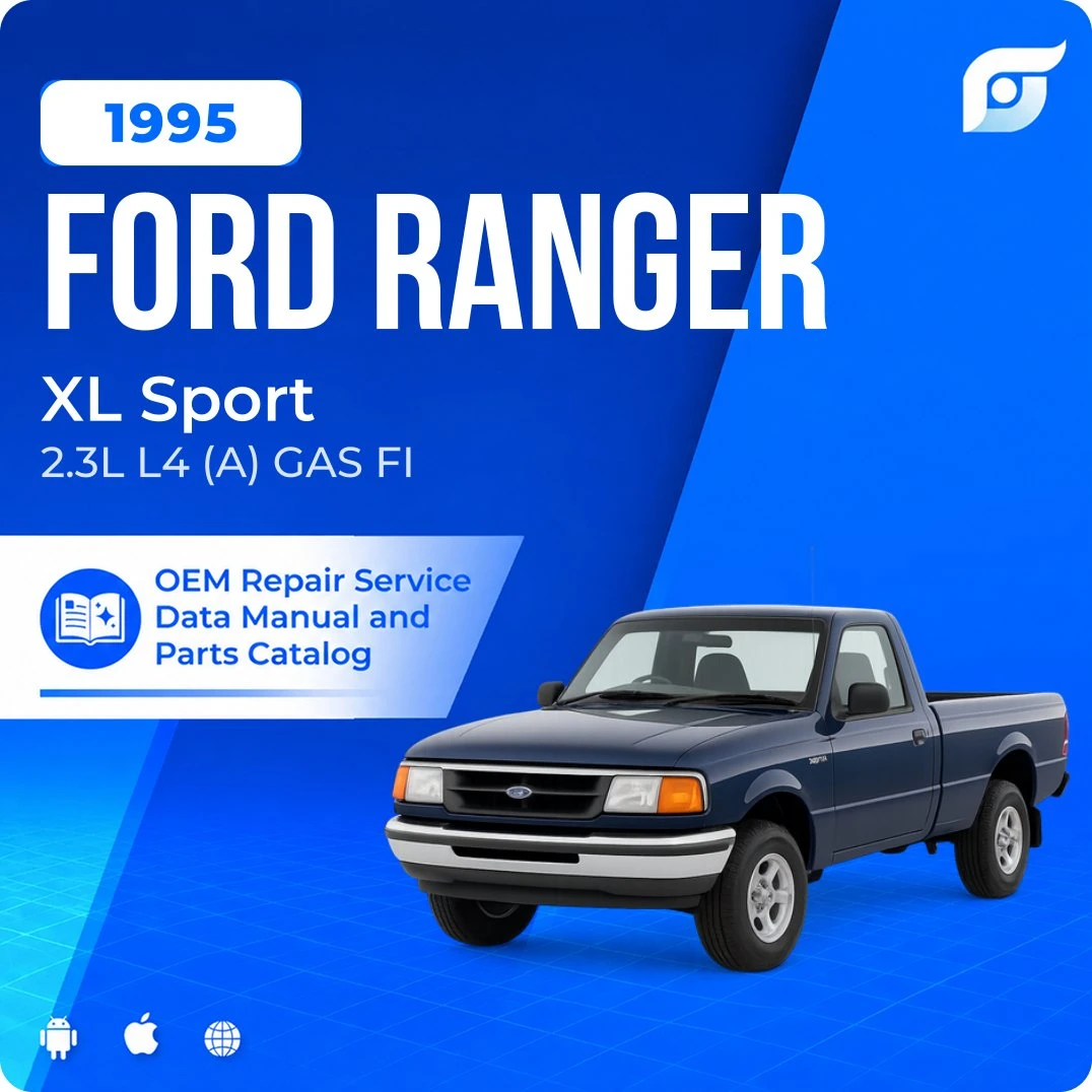 1995 Ford Ranger XL Sport - OEM Repair Service Manual