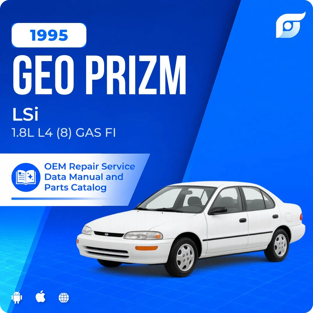 1995 Geo Prizm LSi - OEM Repair Service Manual