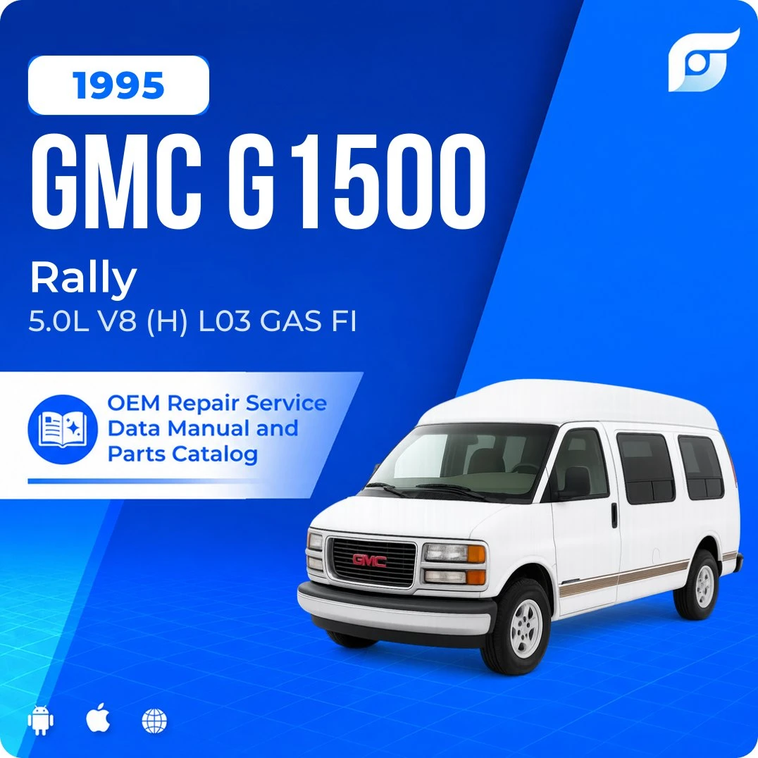 1995 GMC G1500 Rally - OEM Repair Service Manual