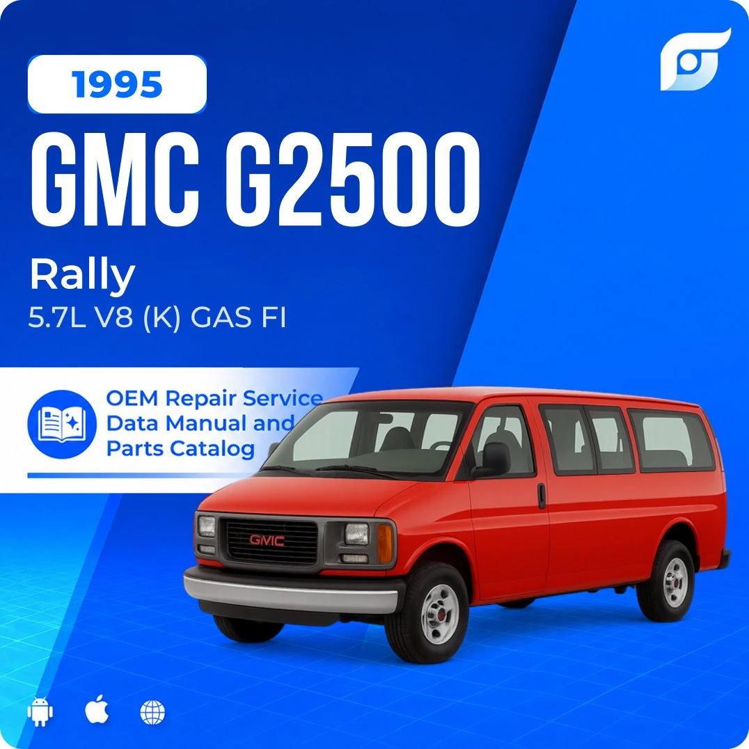 1995 GMC G2500 Rally - OEM Repair Service Manual