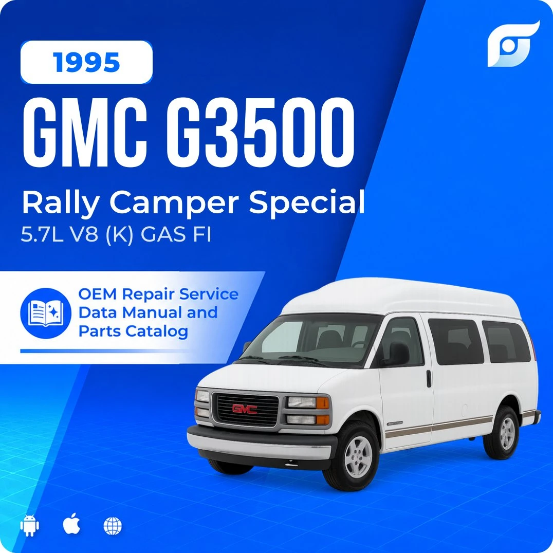 1995 GMC G3500 Rally Camper Special - OEM Repair Service Manual