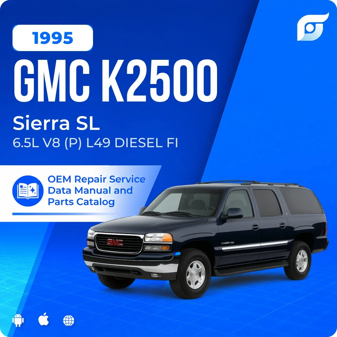1995 GMC K2500 Sierra SL - OEM Repair Service Manual