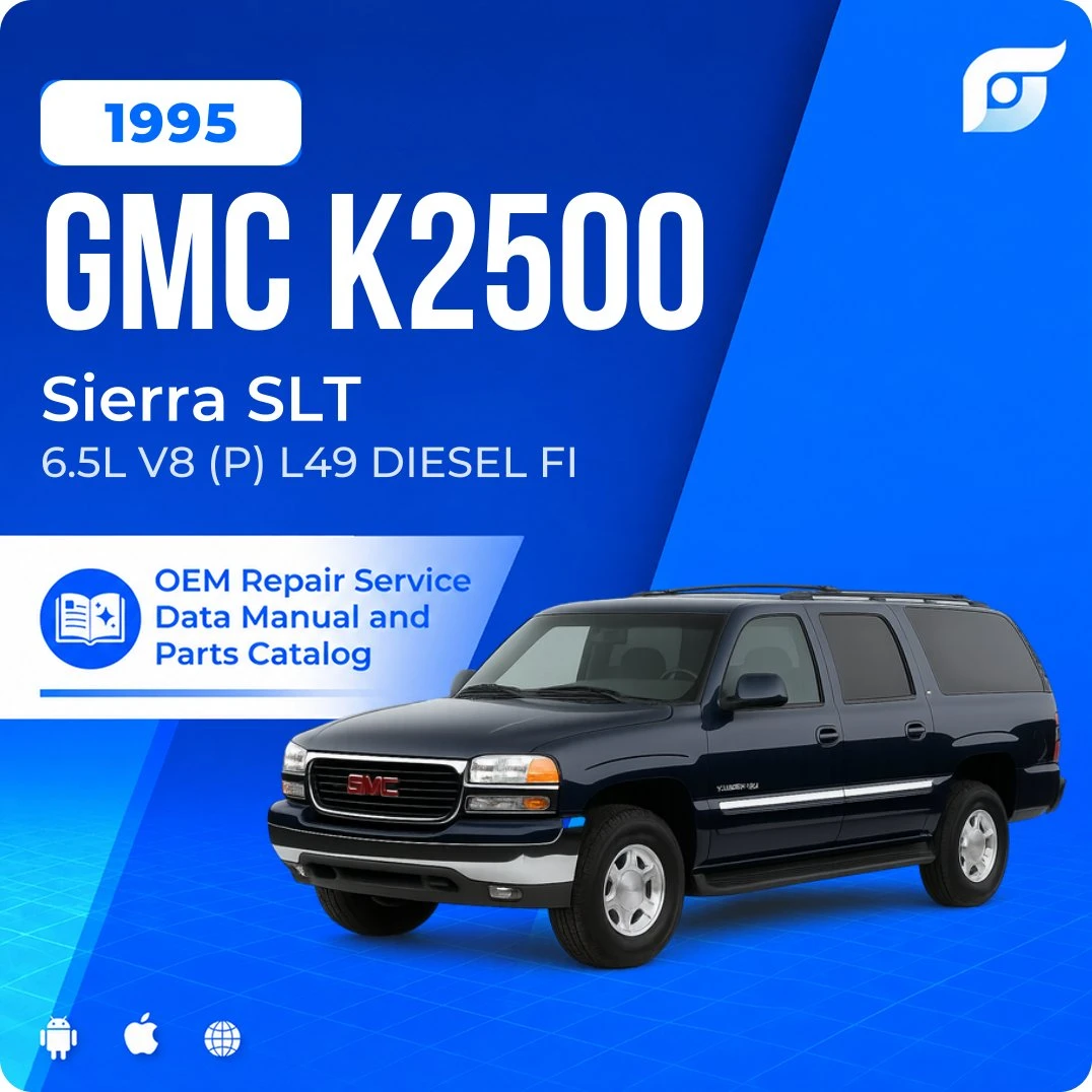 1995 GMC K2500 Sierra SLT - OEM Repair Service Manual