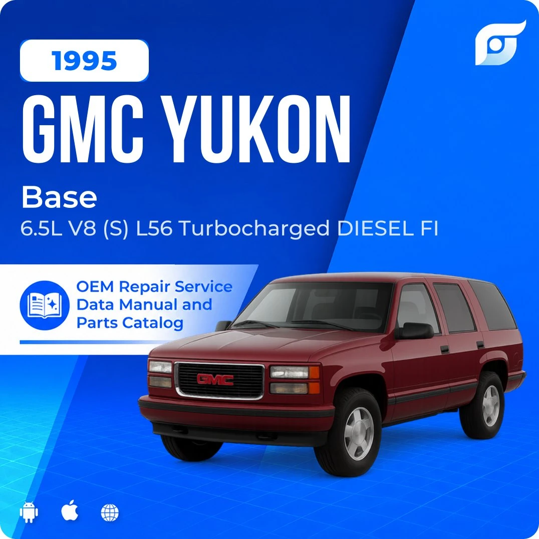 1995 GMC Yukon Base - OEM Repair Service Manual