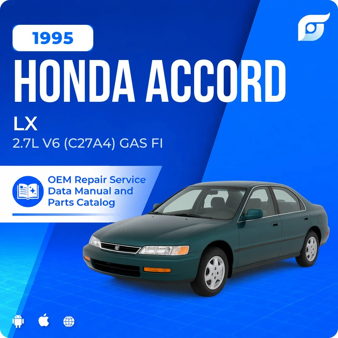 1995 Honda Accord LX - OEM Repair Service Manual
