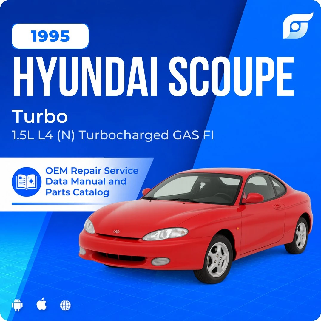 1995 Hyundai Scoupe Turbo - OEM Repair Service Manual