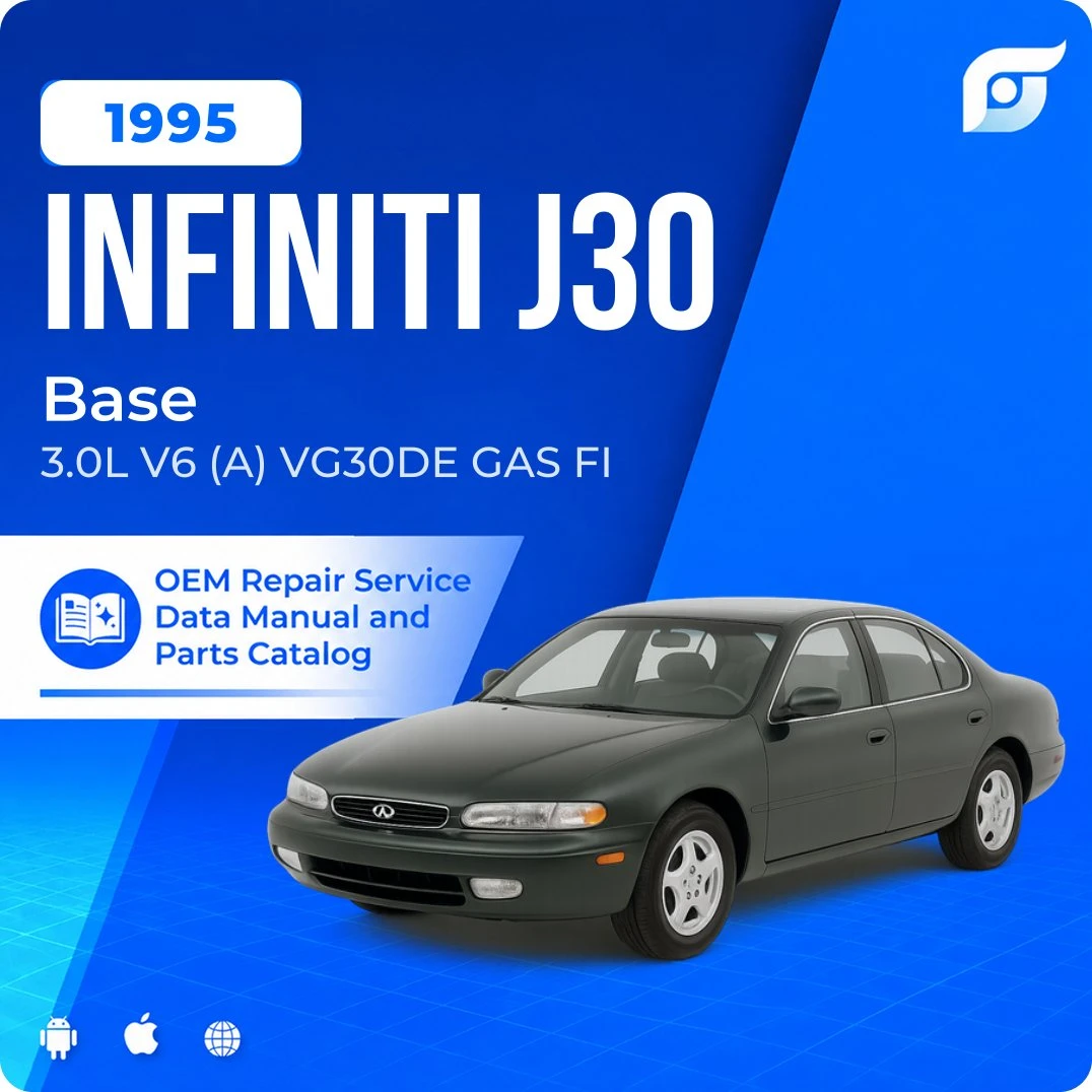 1995 INFINITI J30 Base - OEM Repair Service Manual
